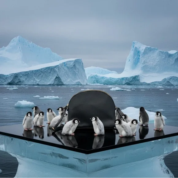 NWOT Kate Spade Novelty RARE Large Hilli Penguin Crossbody Bag - Picture 4 of 9